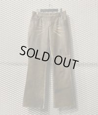 Used - 90's Leather Flared Pants