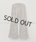 TORNADO MART - Paisley Lace-up Flared Pants