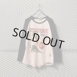 HYSTERIC GLAMOUR - 80's "Girl" Raglan Tee