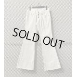 TORNADO MART - Flare Denim Pants (White)