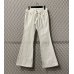 画像1: TORNADO MART - Flare Denim Pants (White) (1)