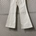 画像3: TORNADO MART - Flare Denim Pants (White)