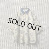 Used - Denim Switching Flower Shirt (3X)