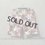 A BATHING APE - Check Patchwork Shorts