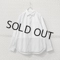 GANRYU - Stripe Switching Shirt