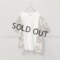 COMME des GARCONS SHIRT - Camouflage Mesh Switching Tee