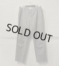 PRADA - Cotton Wide Pants (Gray)