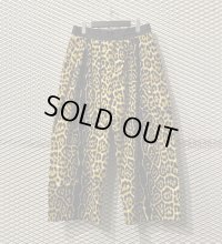 Sasquatchfabrix. - 4-Tuck Leopard Wide Pants