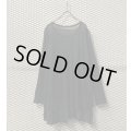 Y's - Docking Long Layered Tops (Black)