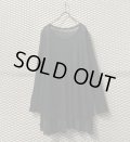 Y's - Docking Long Layered Tops (Black)