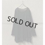 Y's - Docking Long Layered Tops (Black)