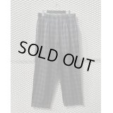 COMME des GARCONS - 1-Tuck Check Wide Slacks