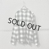 N.HOOLYWOOD - Shadow Check Stand Collar Shirt