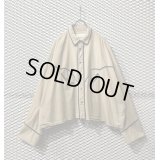 JieDa - Wide & Short Cutoff Western Shirt
