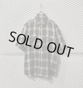UNDER COVER - "purple" Shadow Check Shirt