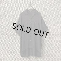 Y's for men - 90's Rayon Open Collar Check Shirt