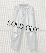 KSUBI - Damage Wide Denim Pants