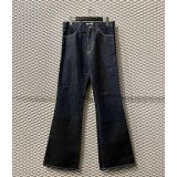yotsuba - Flared Denim Pants (Indigo)