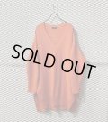 UNDER COVER - V-neck Over Knit (Orange)