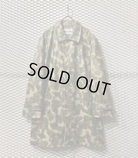 COMME des GARCONS SHIRT - Camouflage Fake Leather Soutiencollar Coat