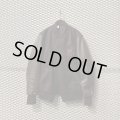 N.HOOLYWOOD - Decoration Leather Switching Stadium Jacket