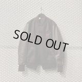 N.HOOLYWOOD - Decoration Leather Switching Stadium Jacket