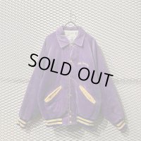Used - 80's Arch Logo Embroidery Corduroy Jacket