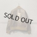 Used - 80's Art Graphic Leather Blouson