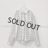 NUMBER (N)INE - Hooded Flannel Shirt