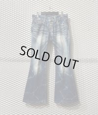 TORNADO MART - Flare Denim Pants (Hardwash)