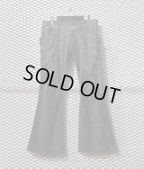 TORNADO MART - Lace-up Flared Denim Pants