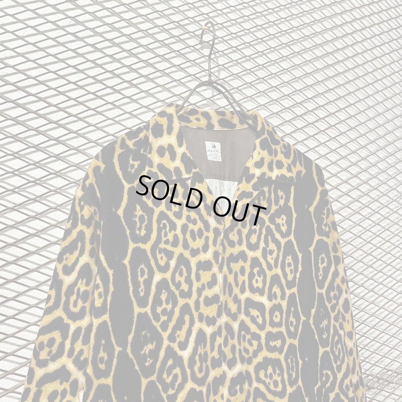 画像2: Sasquatchfabrix. - Leopard Open Collar Shirt