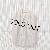 EMPORIO ARMANI - 90's Check Double Tailored Jacket