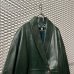 画像2: BALMAIN - 90's Sheep Leather Shawl Collar Jacket (2)