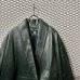 画像4: BALMAIN - 90's Sheep Leather Shawl Collar Jacket