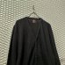 画像2: Anold Palmer - 90's acrylic cardigan (Black) (2)