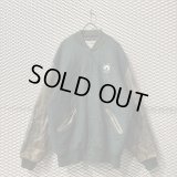 DELONG - 90's Leather Switching Stadium Jacket
