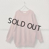 Burberry - 90's "Logo" Embroidery Cable Knit