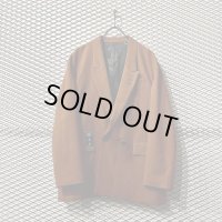 SHAREEF - Double Tailored Jacket (Orange)
