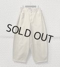 LAD MUSICIAN - "HAKAMA" Wide Pants (Beige)