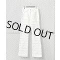 HYSTERIC GLAMOUR - "HAGI" Flared Denim Pants (White)