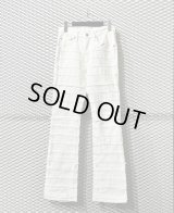 HYSTERIC GLAMOUR - "HAGI" Flared Denim Pants (White)