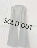 TORNADO MART - Lace-up Flared Denim Pants