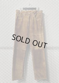 UNUSED - Cow Leather Pants (Brown)