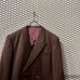 画像3: GIVENCHY - 90's Double Tailored Setup (Brown)