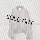 SHAREEF - Braided Sleeve Bomber Jacket