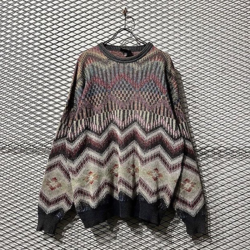 画像1: GIANMARCO VENTURI - Multi Pattern Knit