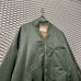 画像2: NEON SIGN - Over Long MA-1 Jacket (Khaki) (2)