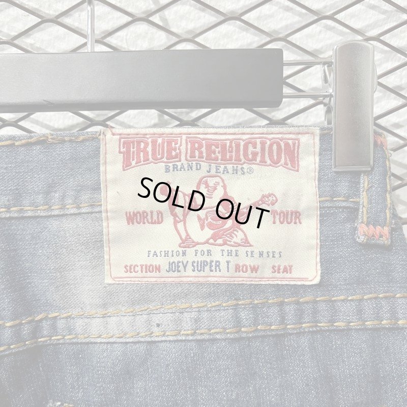 画像2: TRUE RELIGION - 90's Thick Stitch Denim Pants