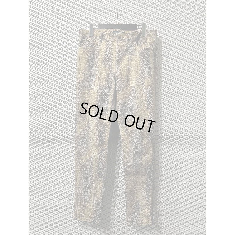 画像1: RALPH LAUREN - Snake Pattern Pants